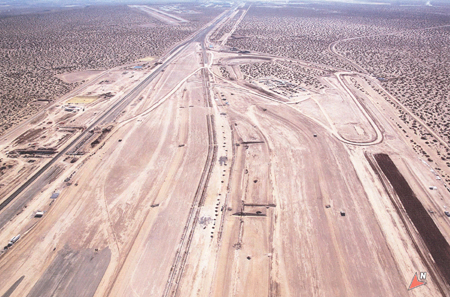 Aerial of the Union Pacific site.
