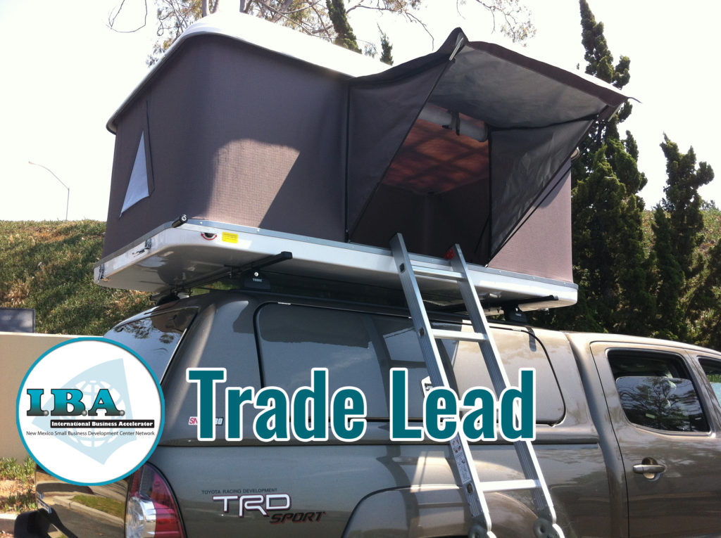 Trade Lead – Roof Top Camper Manufacturer is looking for Suppliers